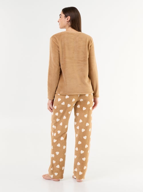 Disney's 'Winnie' Long Fleece Pyjama Set - 2-Piece - Kiabi