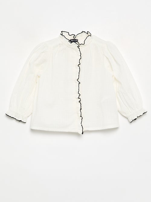 Dobby Blouse - Kiabi