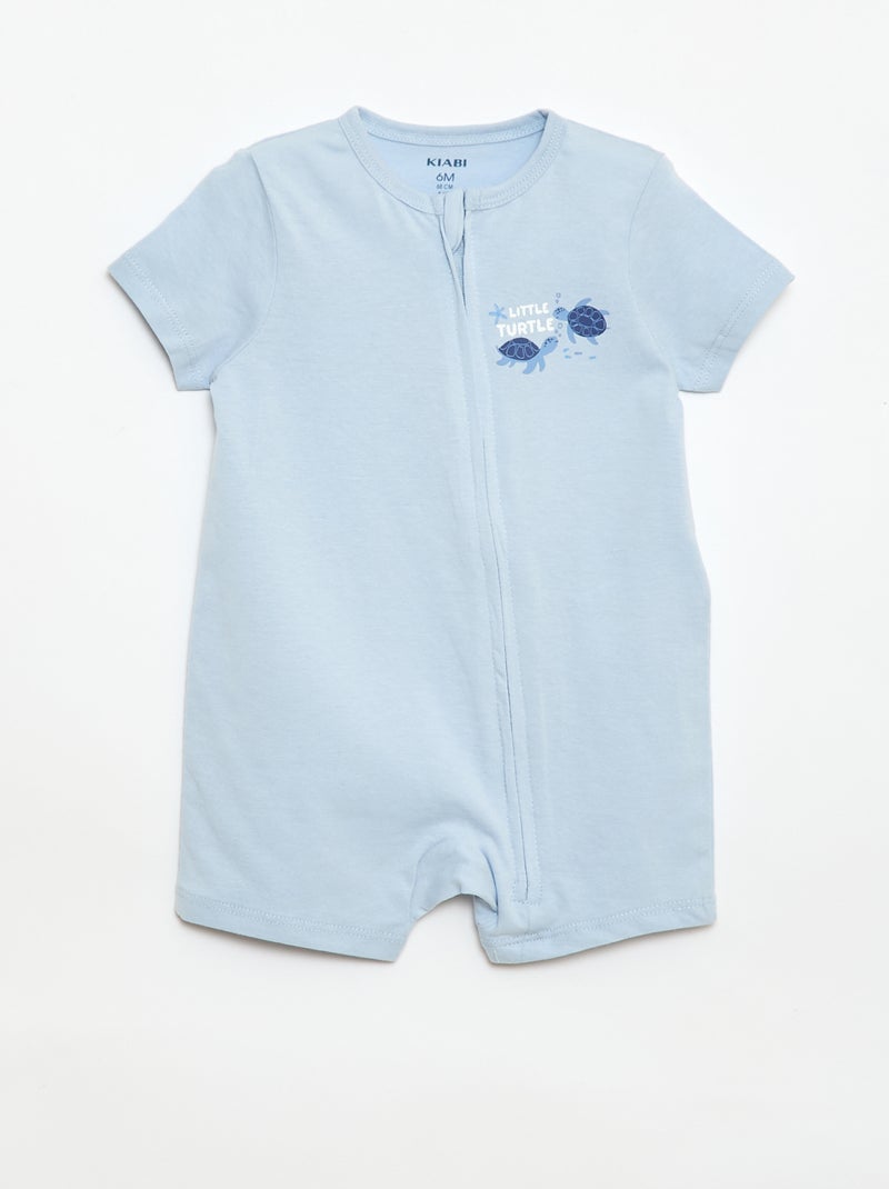 Dors-bien en coton Bleu - Kiabi