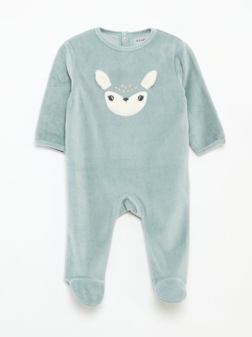 Dors bien en velours avec animation - Kiabi