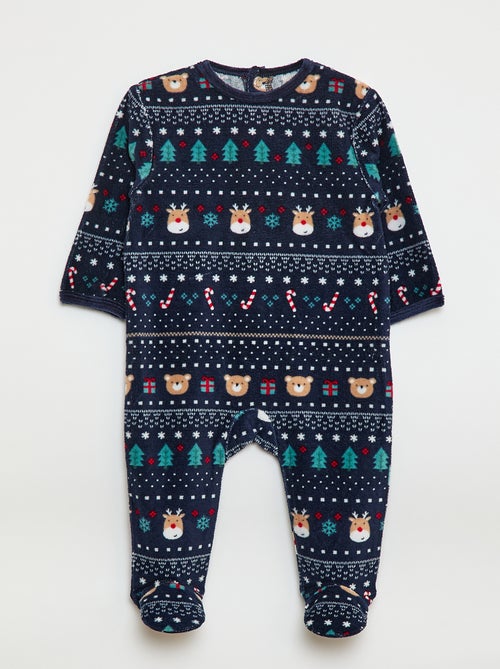 Dors bien en velours avec animation - Kiabi