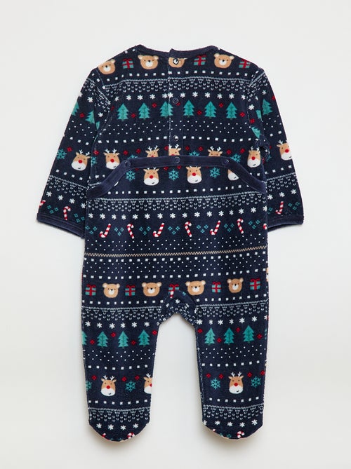 Dors bien en velours avec animation - Kiabi