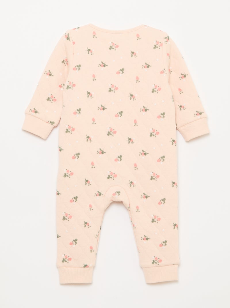 Dors bien matelassé sans pieds Rose - Kiabi