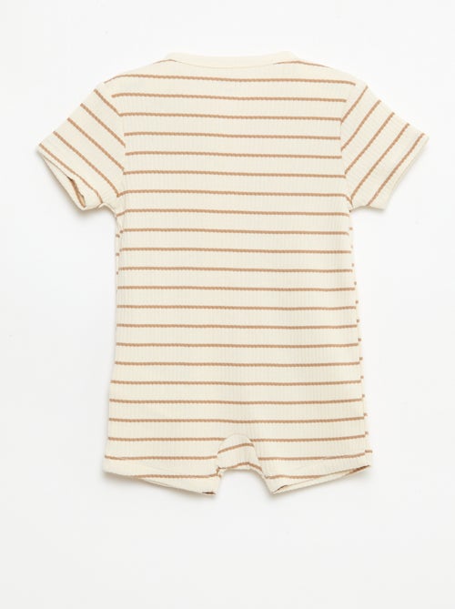 Dors bien zippé léger manches courtes - Kiabi