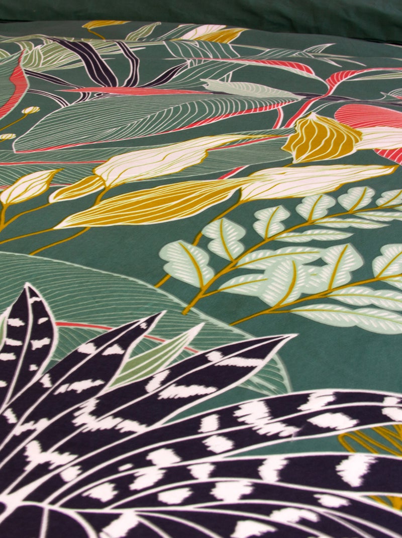Double duvet cover Green - Kiabi