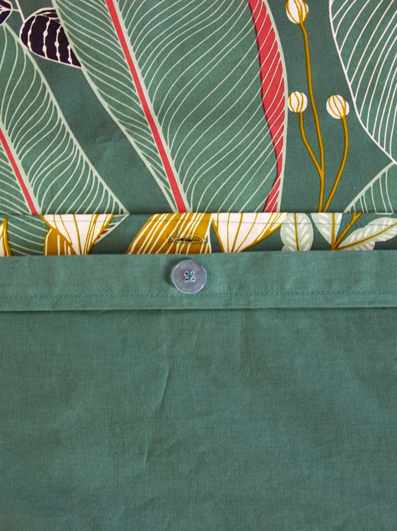 Double duvet cover Green - Kiabi