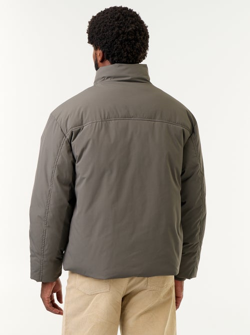 Doudoune col montant emmanchures raglan - Kiabi