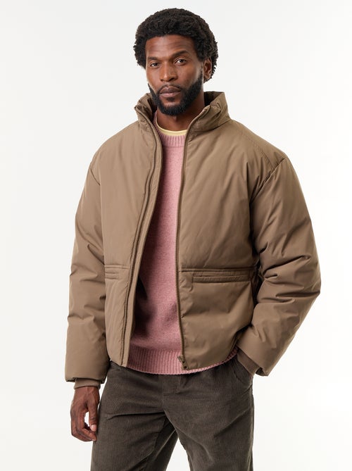 Doudoune col montant emmanchures raglan - Kiabi