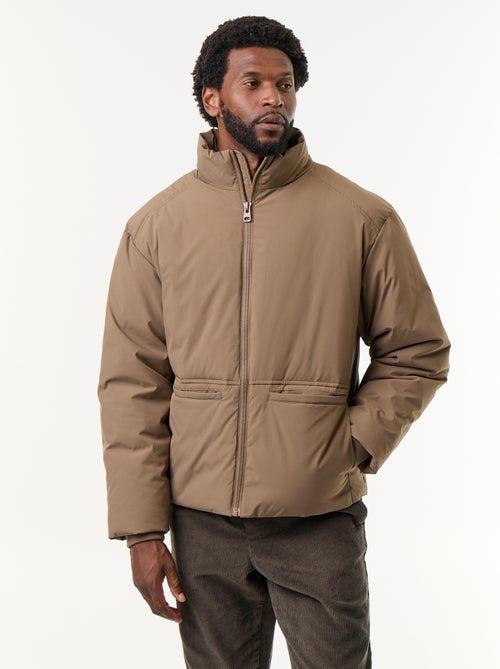 Doudoune col montant emmanchures raglan - Kiabi