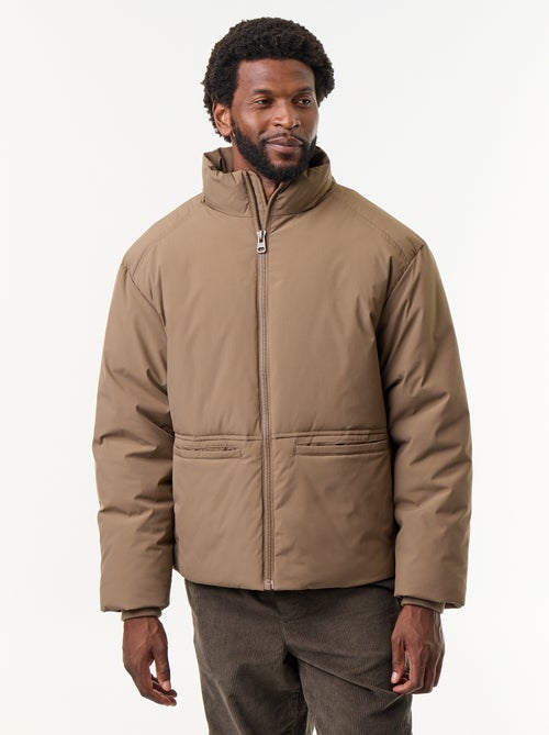 Doudoune col montant emmanchures raglan - Kiabi