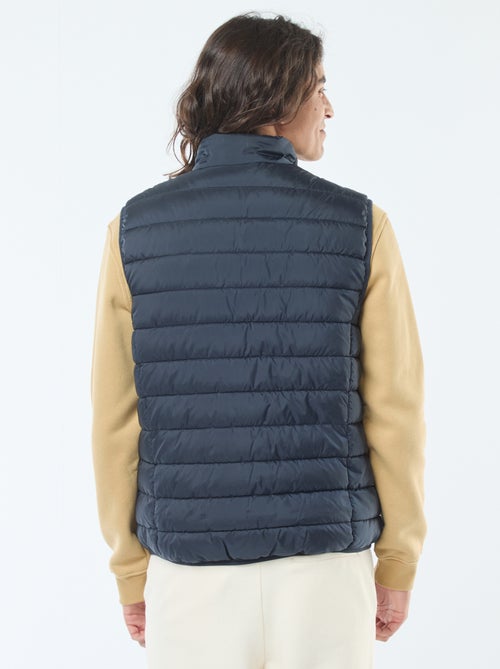 Doudoune déperlante sans manches unie - Kiabi