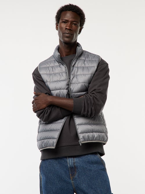 Doudoune déperlante sans manches unie - Kiabi