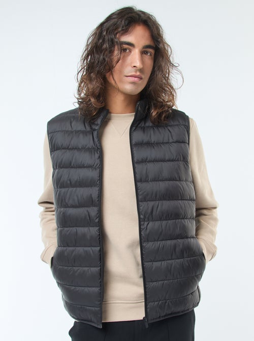 Doudoune déperlante sans manches unie - Kiabi