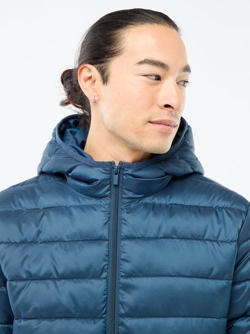 Doudoune légère à capuche - Kiabi