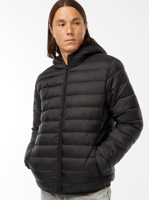 Doudoune légère à capuche - Kiabi