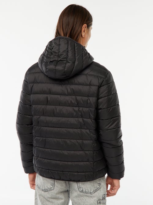 Doudoune légère à capuche - Kiabi