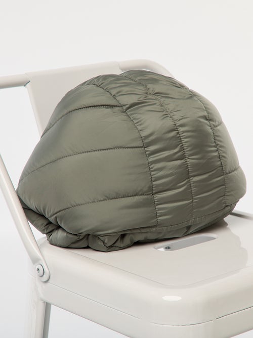 Doudoune légère à capuche unie - Kiabi