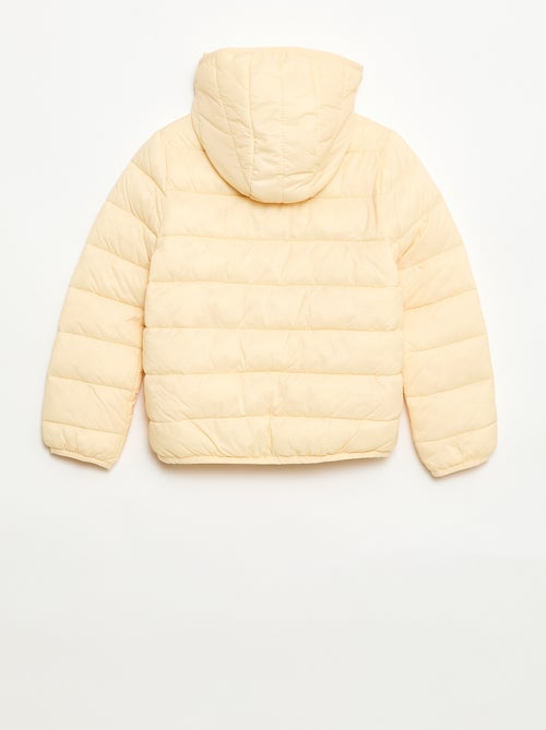Doudoune légère avec capuche - Kiabi