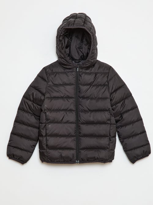 Doudoune légère avec capuche - Kiabi