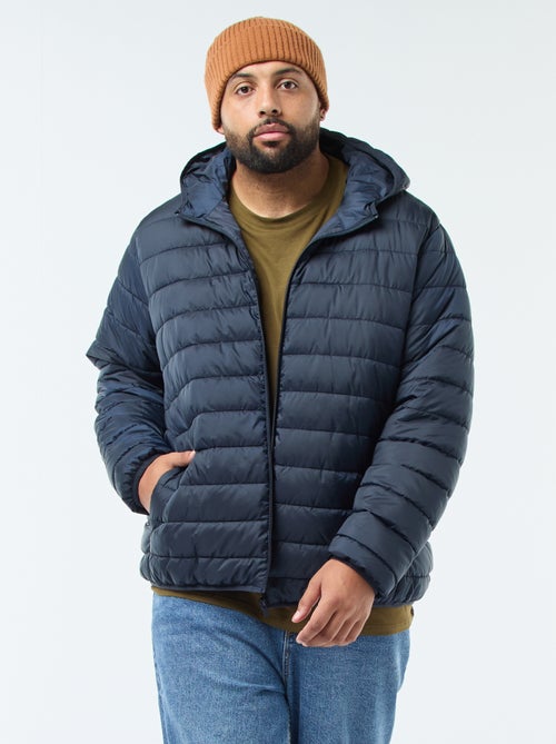 Doudoune légère matelassée avec capuche - Kiabi