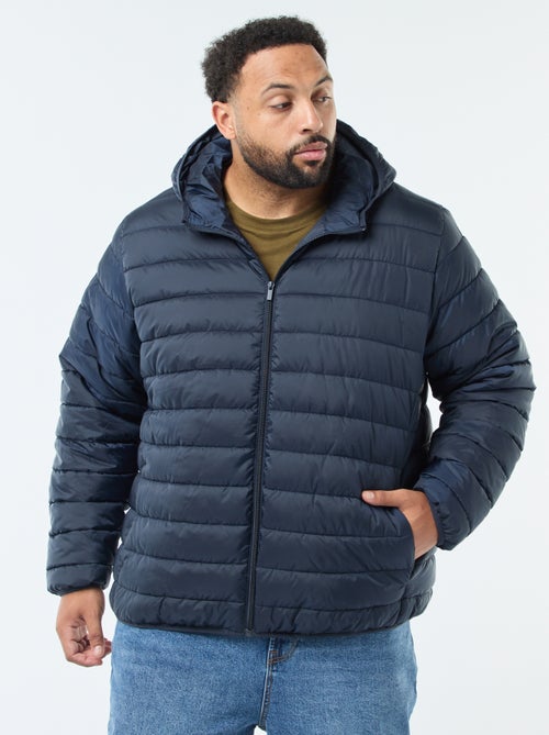 Doudoune légère matelassée avec capuche - Kiabi