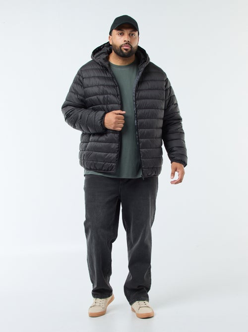 Doudoune légère matelassée avec capuche - Kiabi