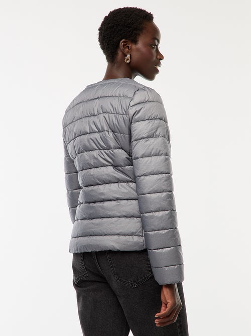 Doudoune légère matelassée et déperlante - Kiabi