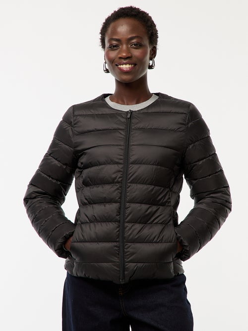 Doudoune légère matelassée et déperlante - Kiabi