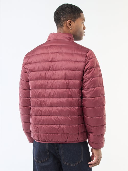 Doudoune légère matelassée unie - Kiabi