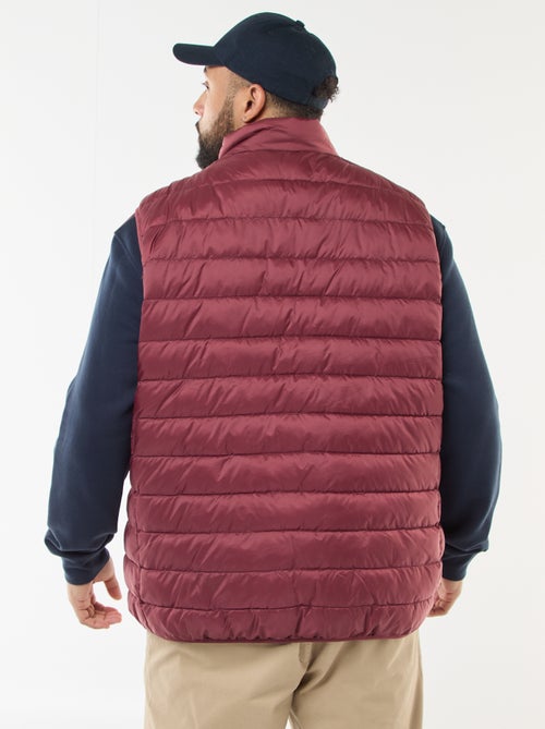 Doudoune légère sans manches à col montant - Kiabi