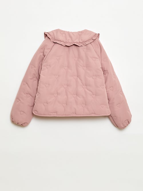 Doudoune quiltée avec col claudine - Kiabi