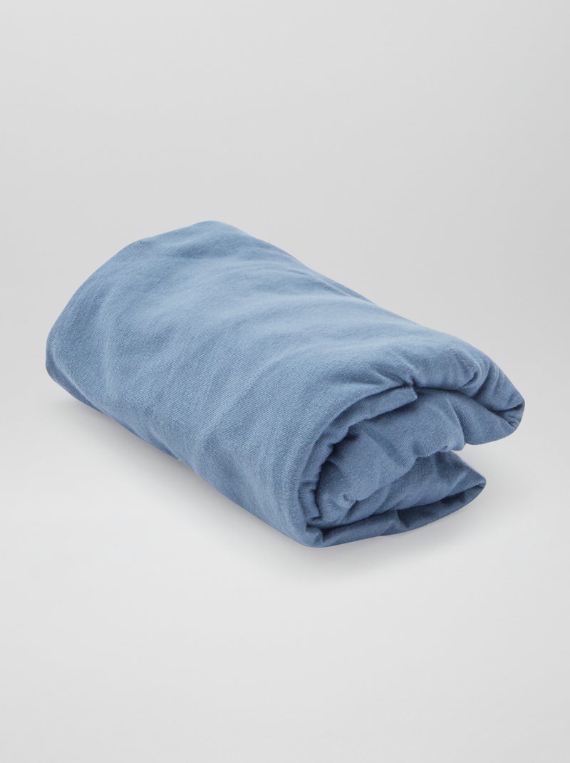 Draps housse 'Jurassic Explorers' - lot de 2 Blanc/bleu - Kiabi