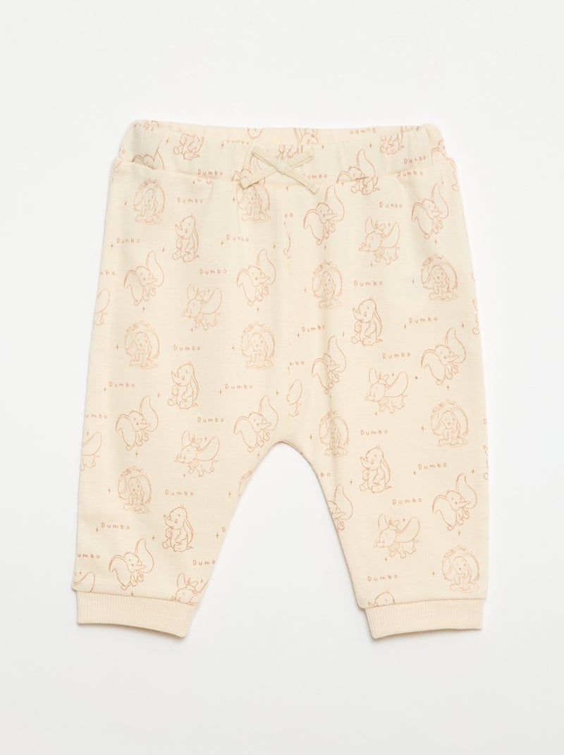 \'Dumbo\' Sweatshirt, Leggings & Headband Set - 3-piece White - Kiabi