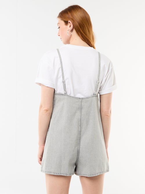 Dungaree Style Romper - Kiabi