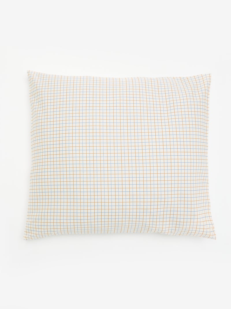 Duvet Cover Set (140 x 200cm) + Pillowcase - 2 Pieces White - Kiabi