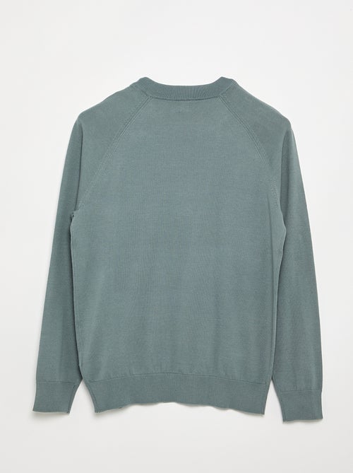 Easy-On Knitted Sweatshirt - Kiabi