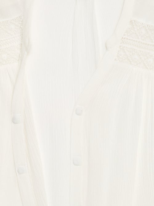Easy-Wear Short-Sleeved Blouse - Kiabi Easy-Wear Short-Sleeved Blouse - Kiabi