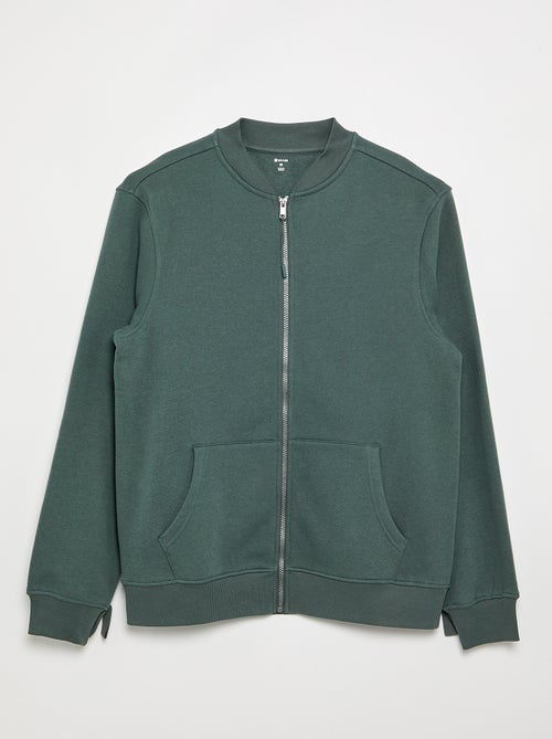 Easy-Wear Zipped Cardigan - Kiabi