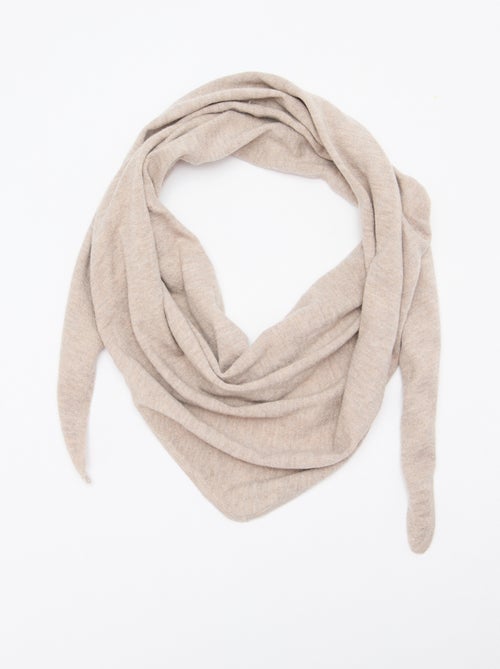 Echarpe foulard triangle à nouer - Kiabi