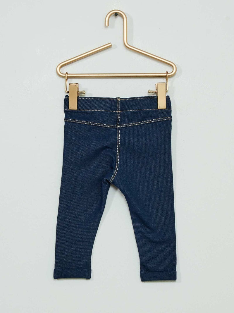 Eco-design treggings BLUE - Kiabi