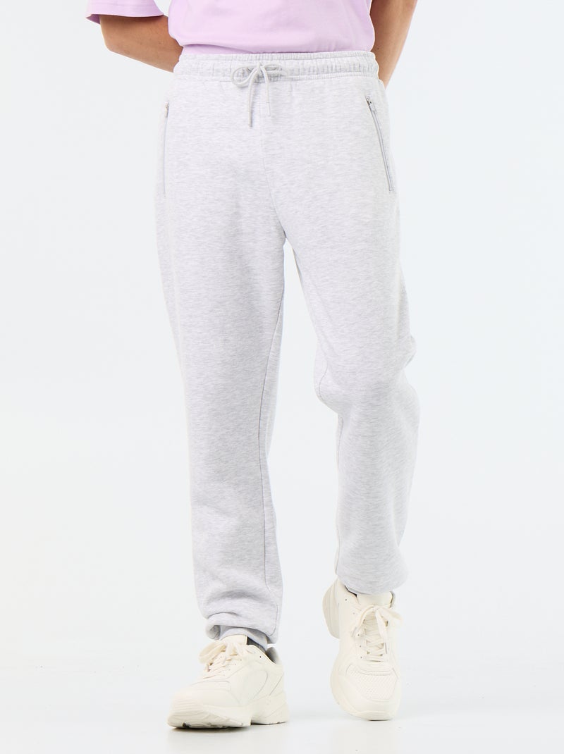 Einfache unifarbene Jogginghose Gris - Kiabi