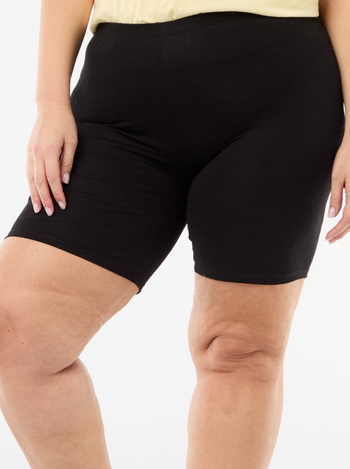 Einfarbige Biker-Shorts - Kiabi