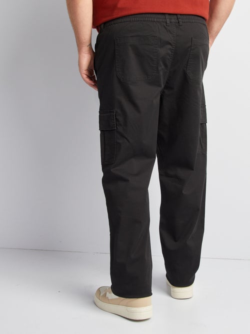 Einfarbige Cargohose - Kiabi Einfarbige Cargohose - Kiabi
