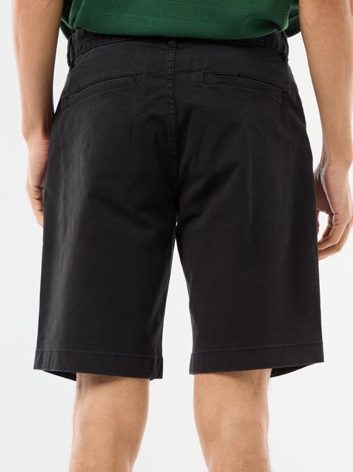 Einfarbige Chino-Bermuda aus Twill - Kiabi