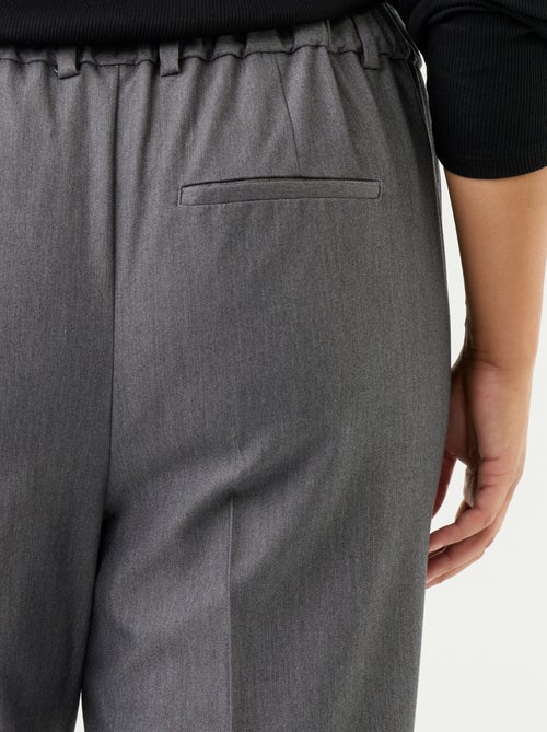 Einfarbige Cigarette-Hose - Kiabi