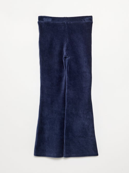 Einfarbige Cordhose - Kiabi