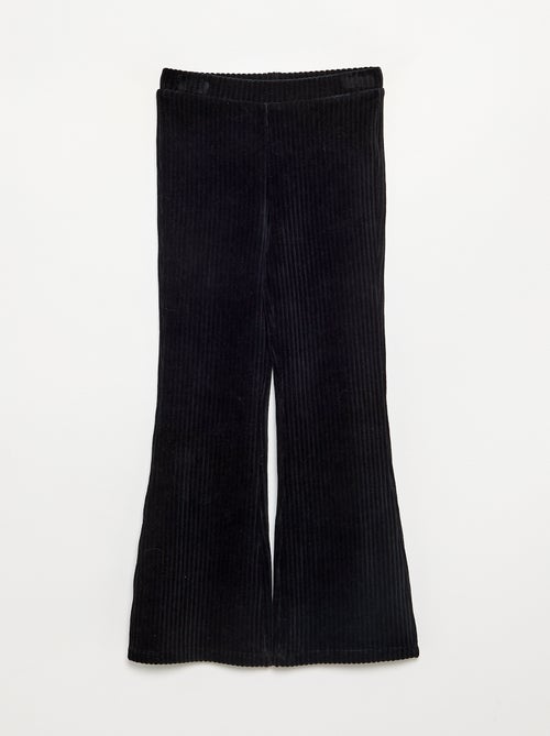 Einfarbige Cordhose - Kiabi