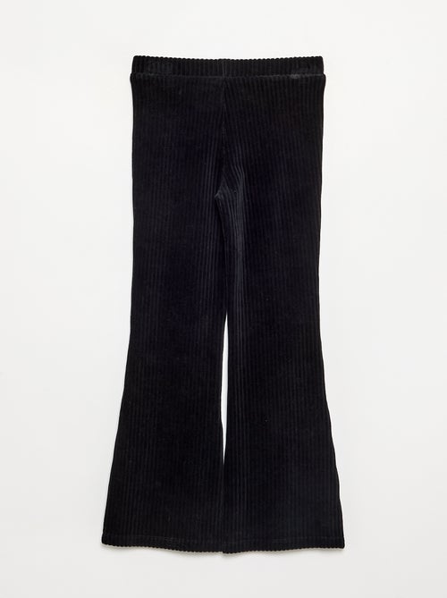 Einfarbige Cordhose - Kiabi