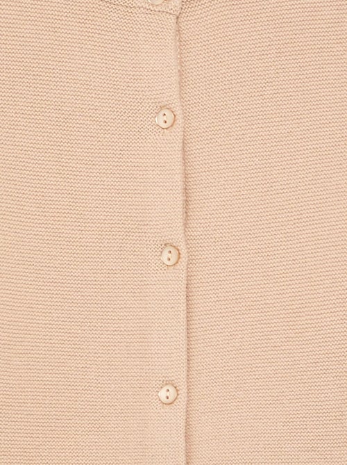 Einfarbige Feinstrick-Strickjacke - Kiabi