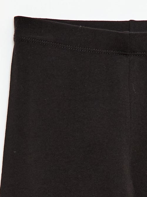 Einfarbige kurze Leggings - Kiabi